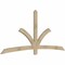 Ekena Millwork Davenport Rough Sawn Timber Gable Bracket, Douglas Fir, 96"W x 44"H x 2"D x 4"F, 11/12 Pitch GBW096X44X0204DAV00RDF - alternate 2